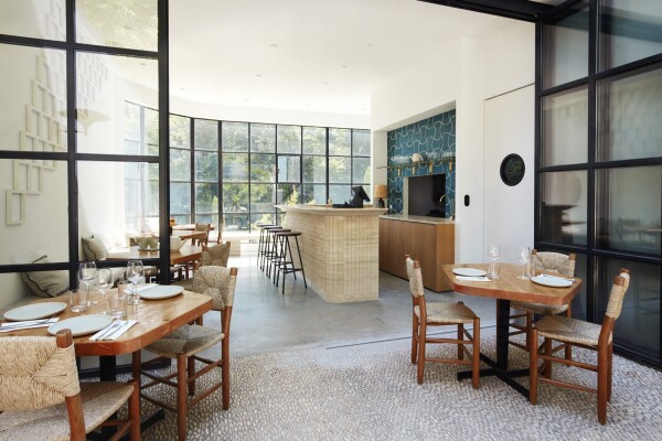 Vue du restaurant Sol à la Fondation CAB